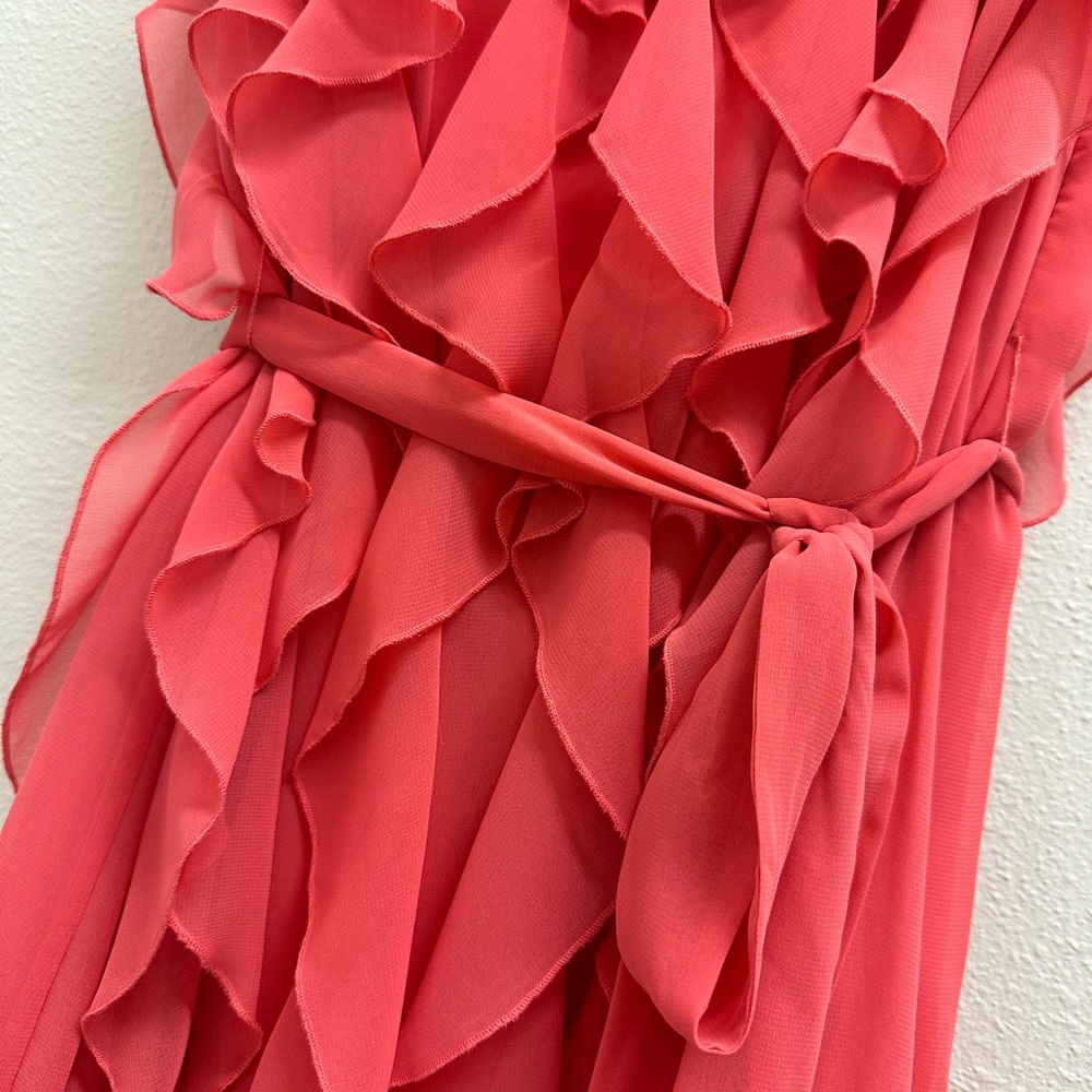 Calvin Klein Coral Party or Formal Dress Beautiful, size 6 - Picture 3 of 12